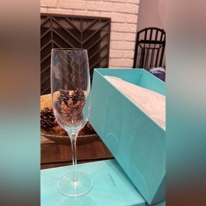 Tiffany champagne flutes -set of 2